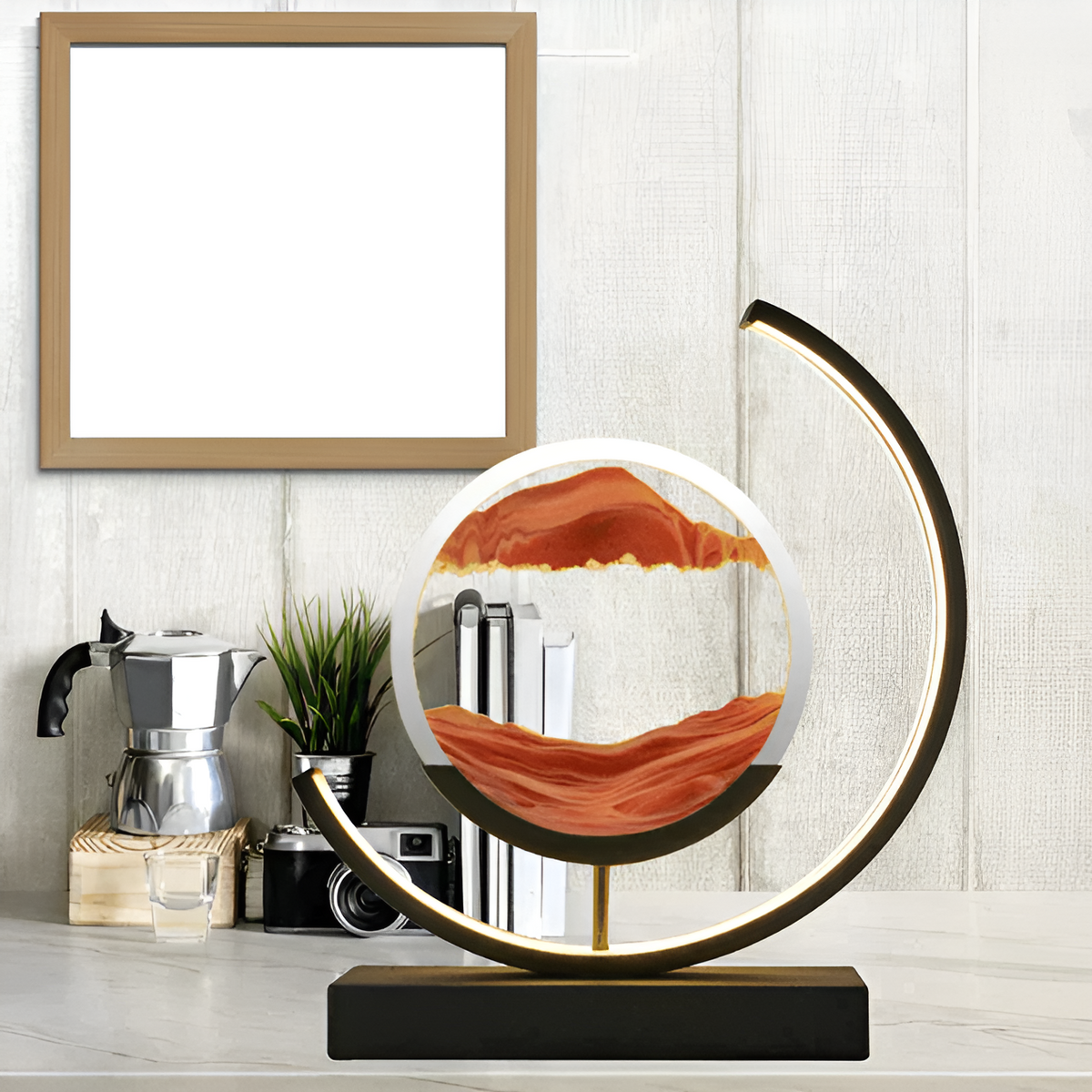 Niki | Sand Glow - Sand Lamp with Remote Control & Dimmable Features