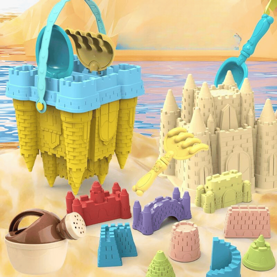 Niki | SandMaster | Build big, play endlessly - Sandcastle playset for children