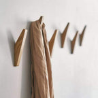 Niki | Scandi Set of 6 Wooden Coat Hooks