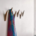 Niki | Scandi Set of 6 Wooden Coat Hooks