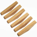 Niki | Scandi Set of 6 Wooden Coat Hooks