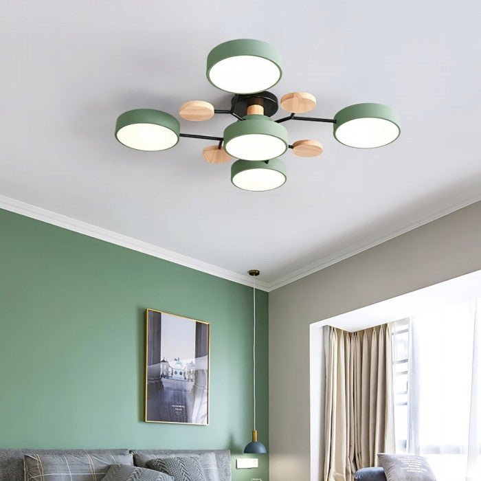 Niki | Scandinavian LED Ceiling Light | Branching Modern Light Design