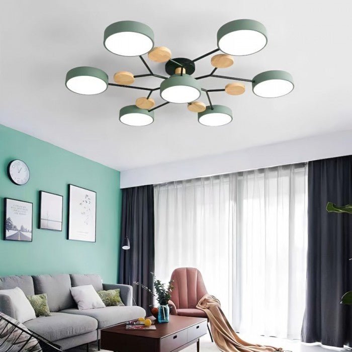 Niki | Scandinavian LED Ceiling Light | Branching Modern Light Design
