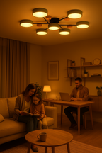 Niki | Scandinavian LED Ceiling Light | Branching Modern Light Design