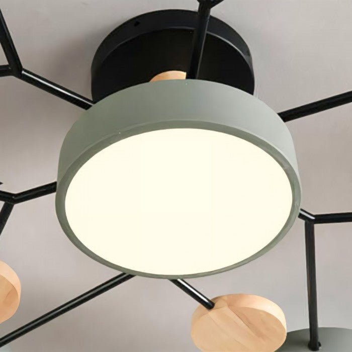 Niki | Scandinavian LED Ceiling Light | Branching Modern Light Design