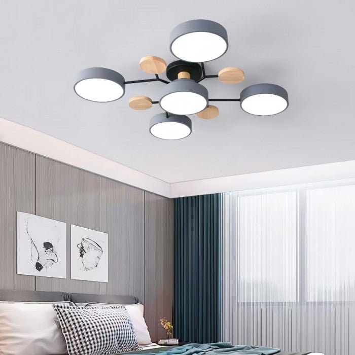 Niki | Scandinavian LED Ceiling Light | Branching Modern Light Design