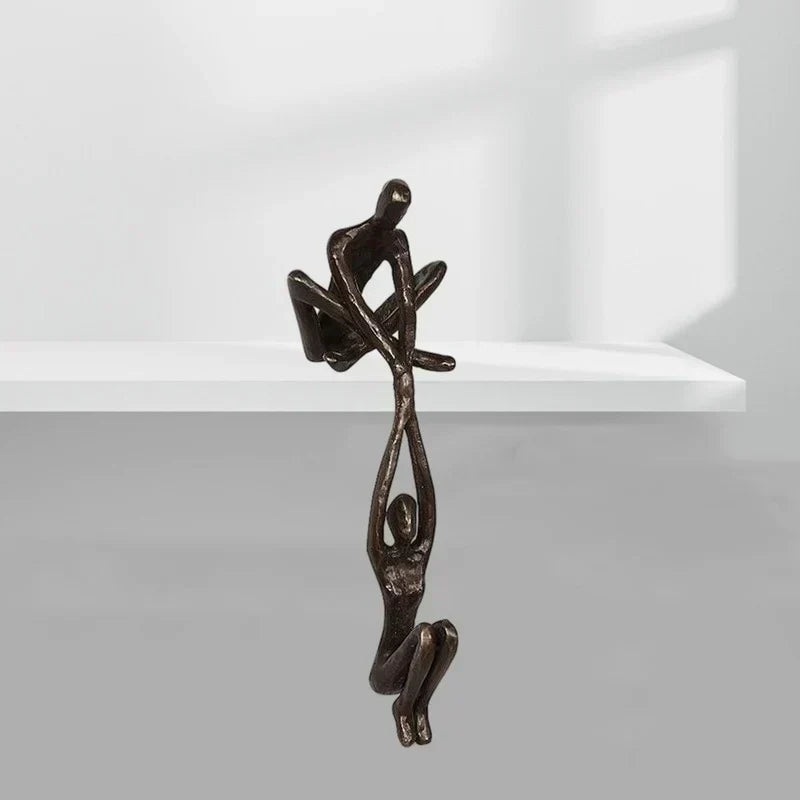 Niki | Sculpture Figurine Abstract Human Link