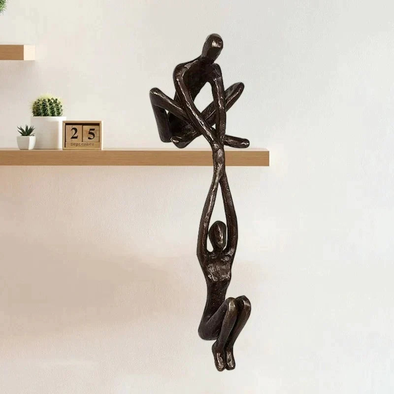 Niki | Sculpture Figurine Abstract Human Link