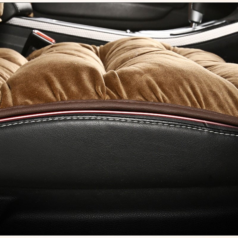 Niki | Plush Car Seat Pad | Soft, Ventilated Front Seat Cushion for Comfort