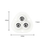 Niki | Self-adhesive fully swivel furniture moving wheels