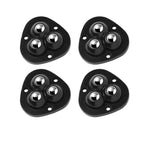 Niki | Self-adhesive fully swivel furniture moving wheels