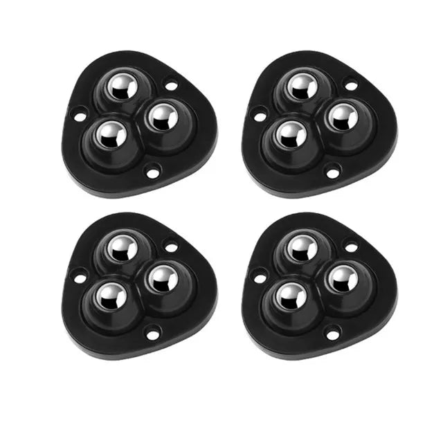 Niki | Self-adhesive fully swivel furniture moving wheels