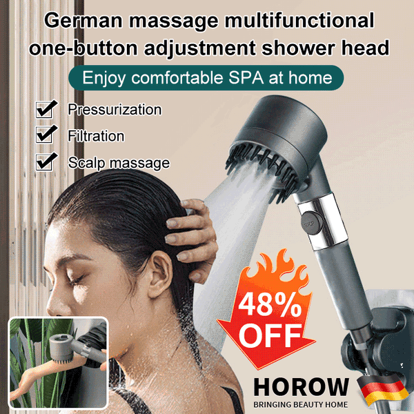 Niki | Shower Head – PowerSpray – Increased Pressure – Spa Experience
