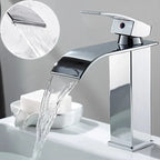 Niki Sink Mixer Aqualis Noir | Stainless Steel | Hot & Cold Water | For Bathroom & Guest Toilet