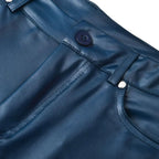Niki | Sleek High-Waist Faux Leather Pants