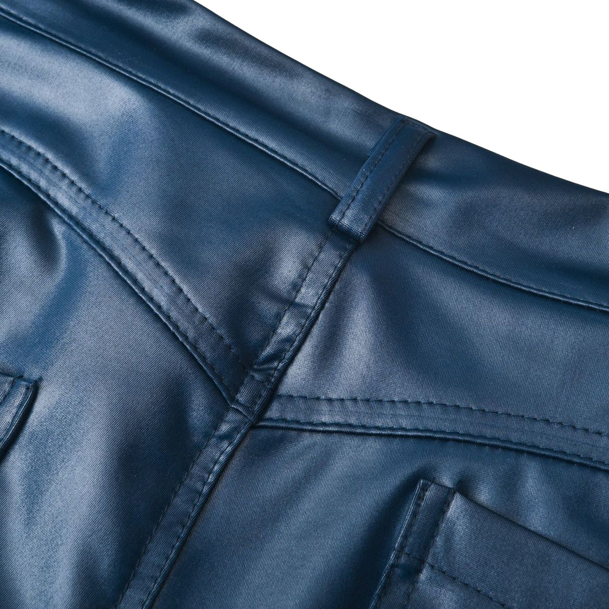 Niki | Sleek High-Waist Faux Leather Pants