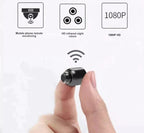 Niki | Miniature WiFi Camera: Night Vision & Surveillance