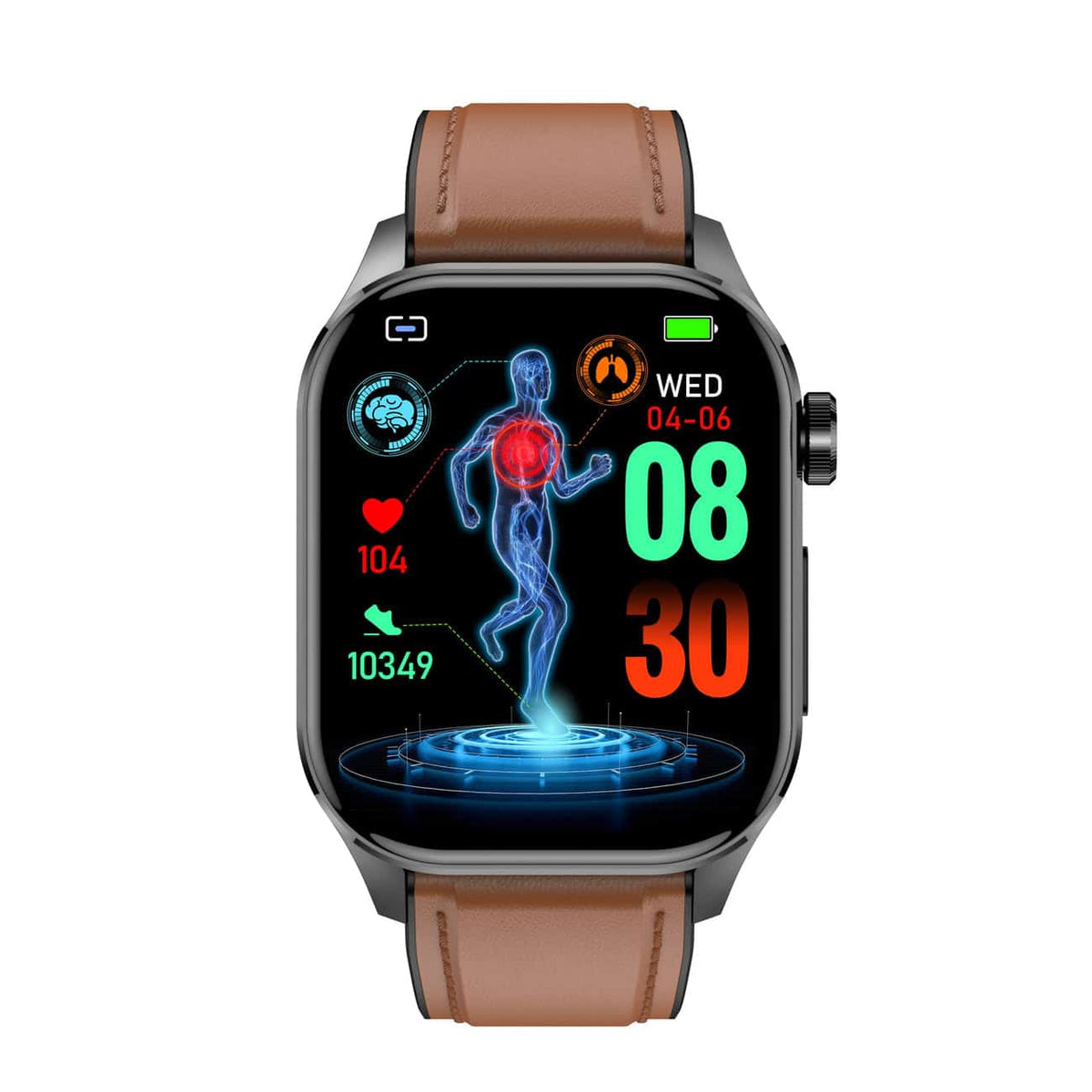 Niki | Smartwatch with EKG, Blood Sugar and Blood Pressure Measurement - HealthSync