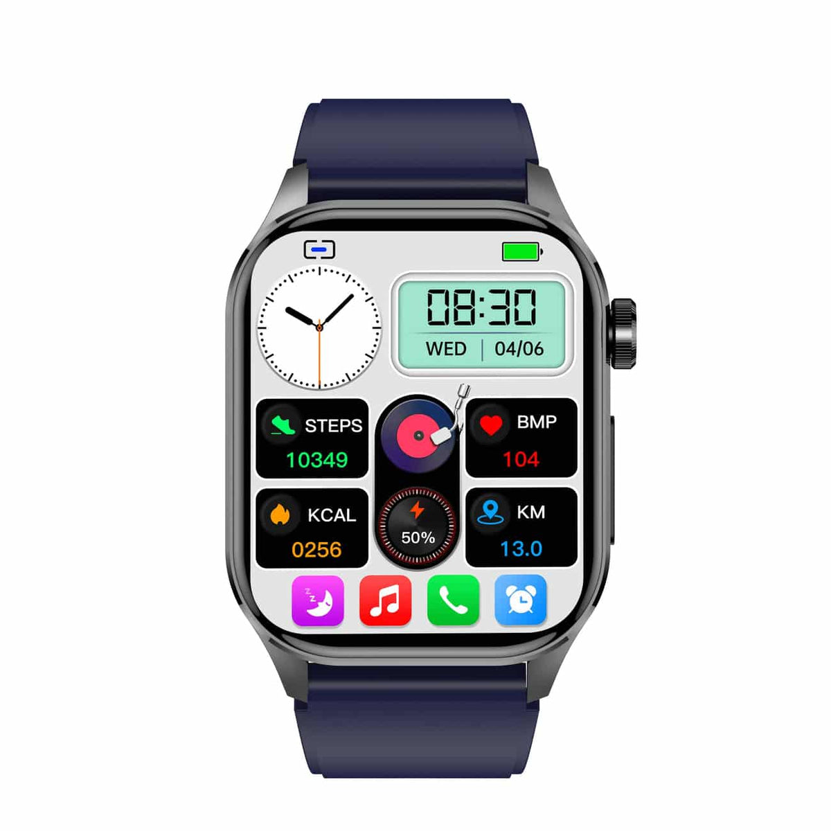 Niki | Smartwatch with EKG, Blood Sugar and Blood Pressure Measurement - HealthSync