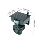 Niki | Solar Bird Deterrent with Motion Sensor for Outdoor Areas