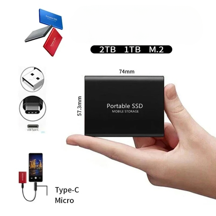 Niki | SpeedPro SSD 128GB High Speed Storage with USB-C 3.1