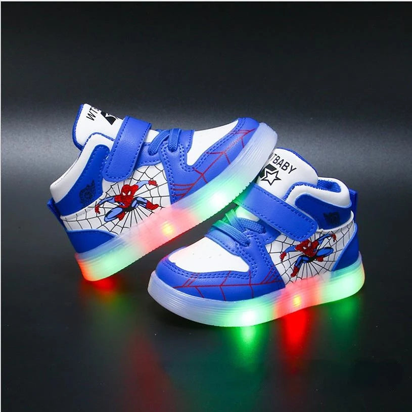 Men's Spiderman Light-Up Adventure Sneakers