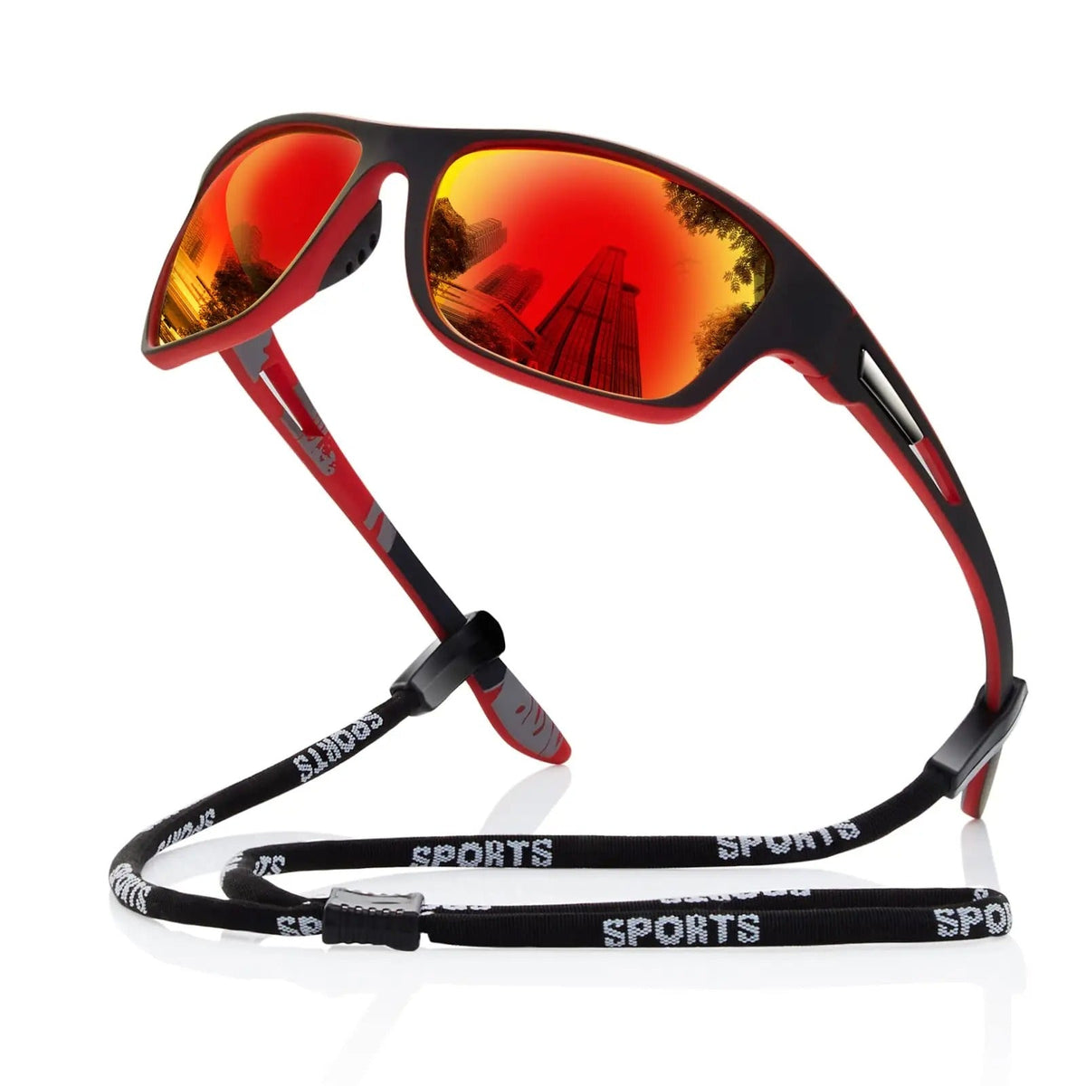 Sport Polarized Sunglasses with Strap