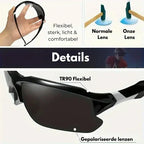 Niki | Sports Polarized Sunglasses Wrap Design
