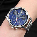 Niki | Stainless Steel Chronograph Quartz Watch