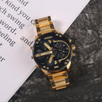 Niki | Stainless Steel Chronograph Quartz Watch