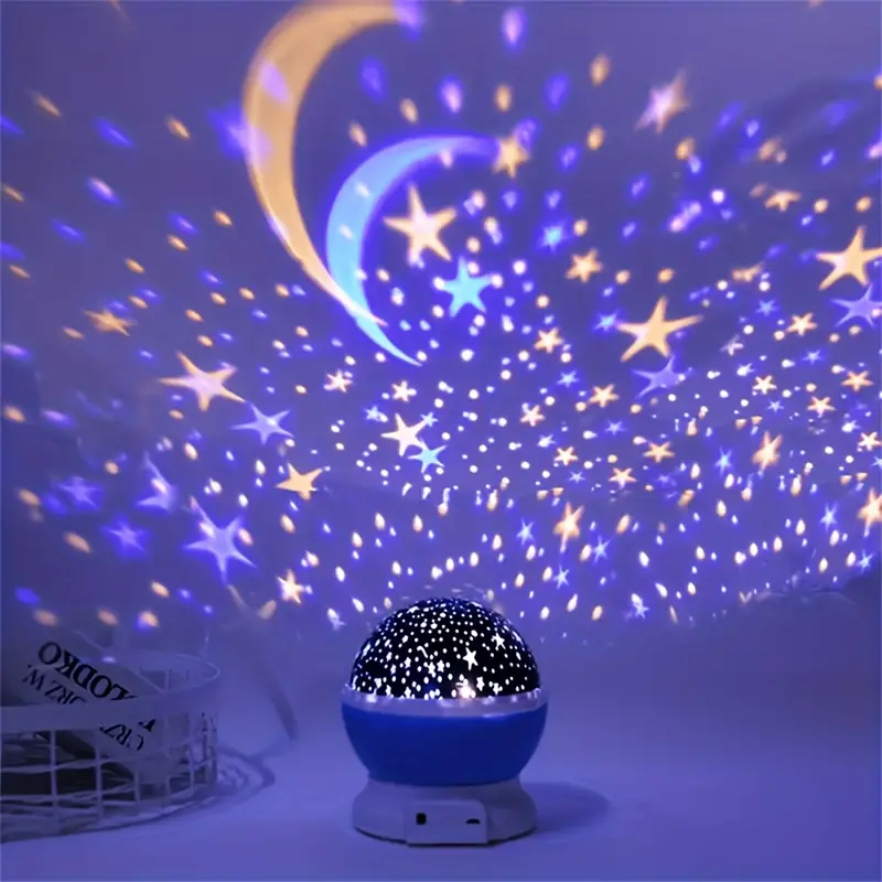 Niki | Star Projector Night Light | Soothing Sky Projection with Music