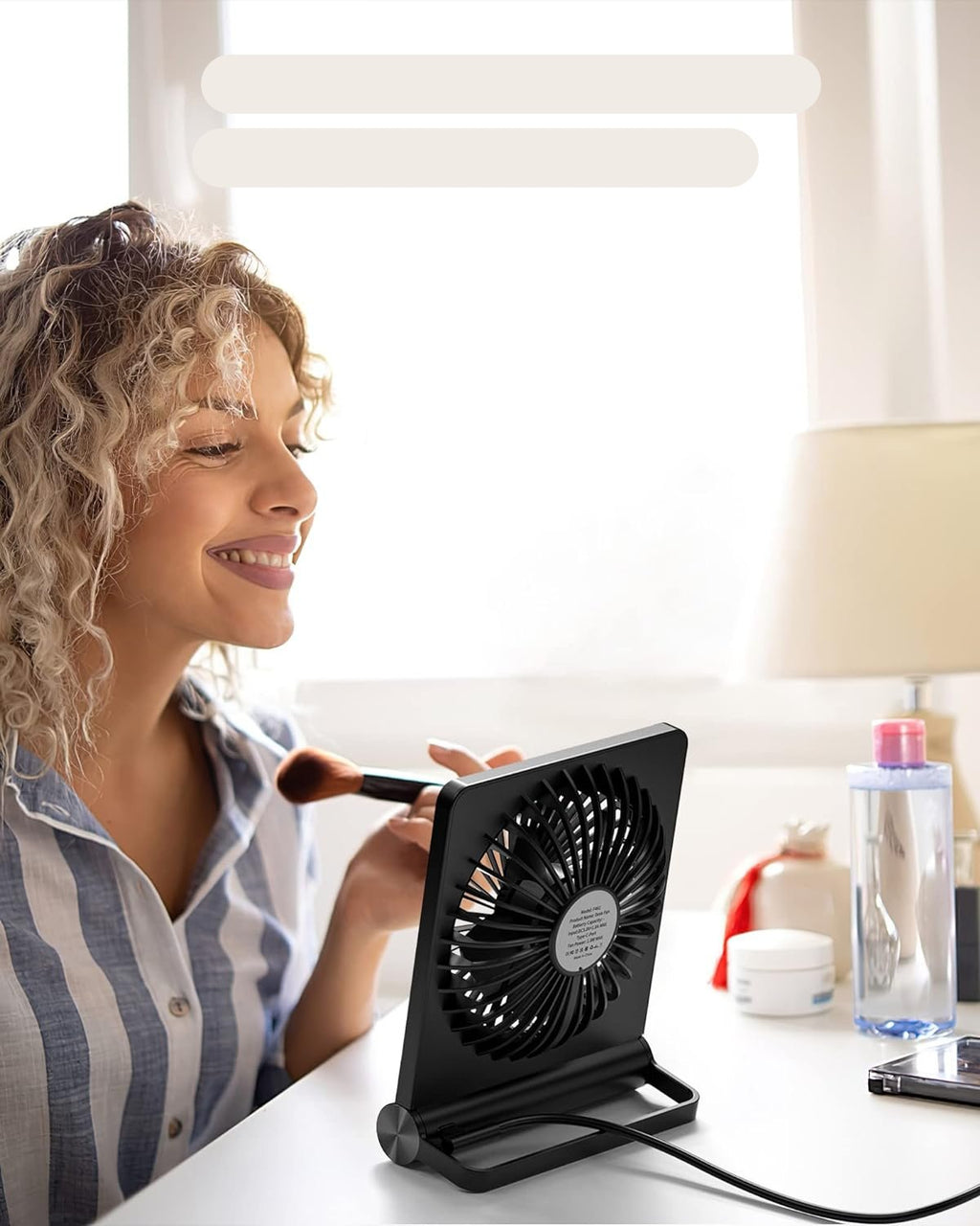 Niki | Strong Wind Ultralight Small Table Fan