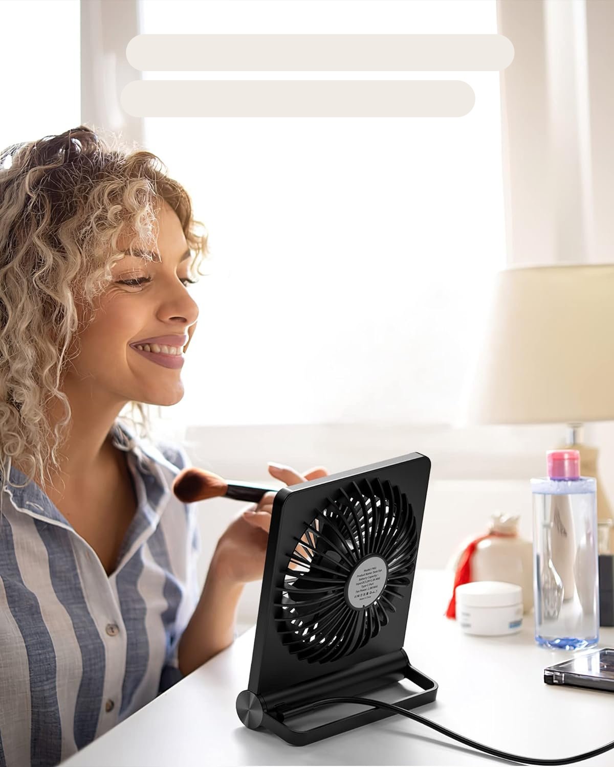 Niki | Strong Wind Ultralight Small Table Fan