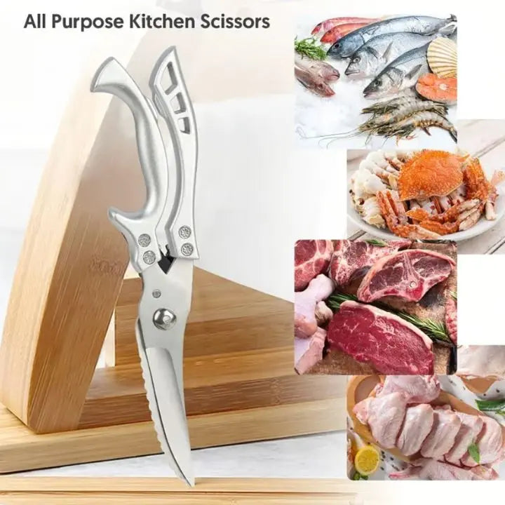 Niki | Super strong kitchen scissors – stainless steel & effortless cutting