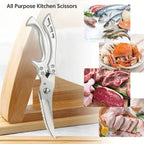 Niki | Super strong kitchen scissors – stainless steel & effortless cutting