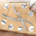 Niki | Super strong kitchen scissors – stainless steel & effortless cutting