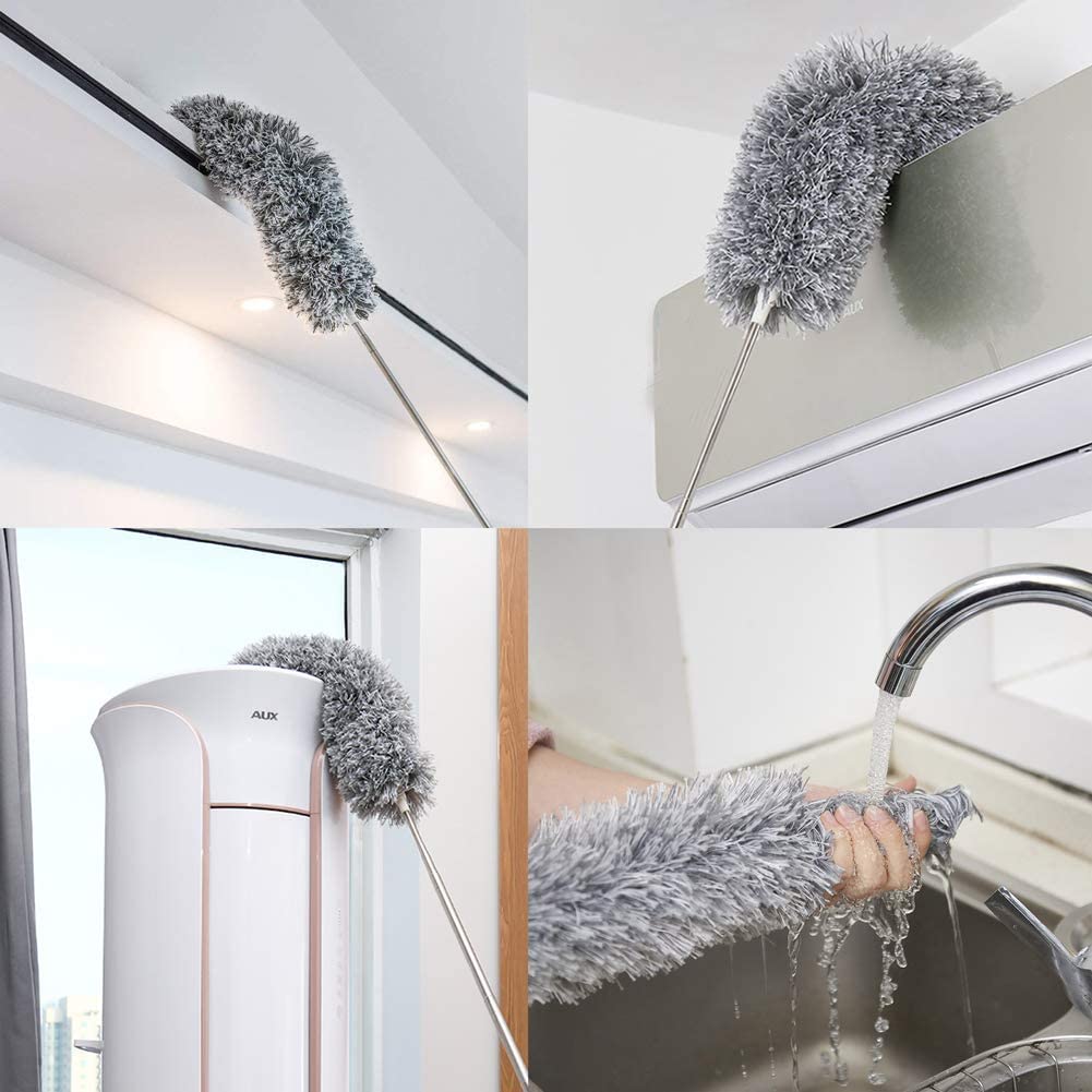 Niki | Long Reach Extendable Duster for Cleaning