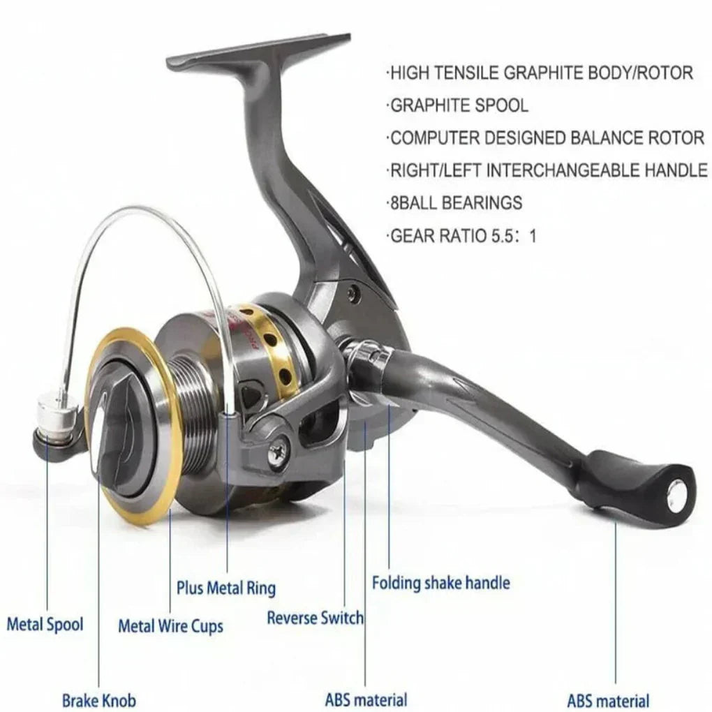Niki | Collapsible Fishing Rod and Reel Set