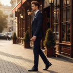 Sharp Slim Fit Suit Ensemble