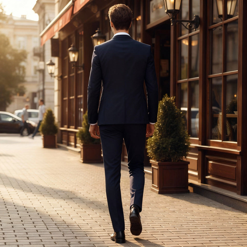 Sharp Slim Fit Suit Ensemble