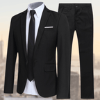Sharp Slim Fit Suit Ensemble