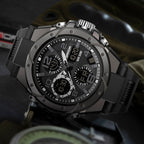 Niki | TitanGuard Military Men's Watch – Robust Multifunctional Analog & Digital Watch