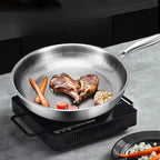 Niki | Hammered titanium frying pan, induction safe, naturally non-stick