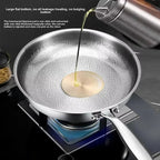 Niki | Hammered titanium frying pan, induction safe, naturally non-stick