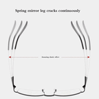 Niki | Titanium Progressive Distance and Near Dual-Use Reading Glasses