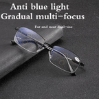 Niki | Titanium Progressive Distance and Near Dual-Use Reading Glasses