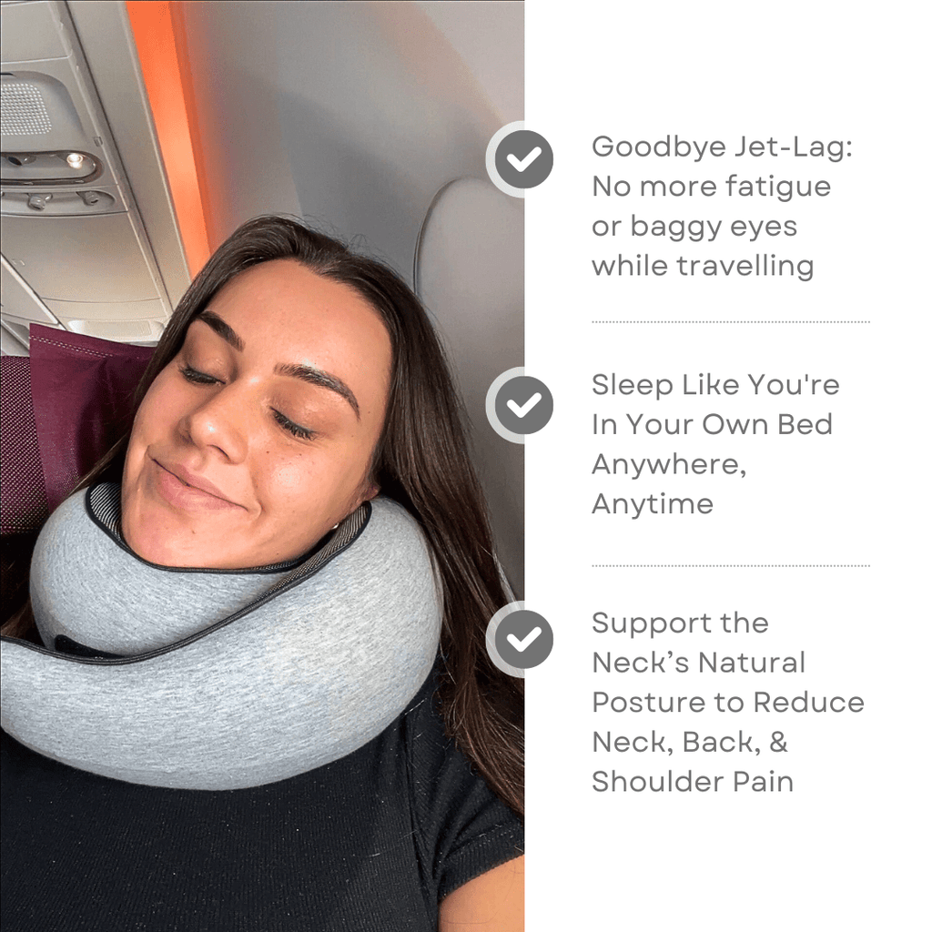 Niki | TRAVELNEST – Ergonomic Travel Pillow for Neck Support