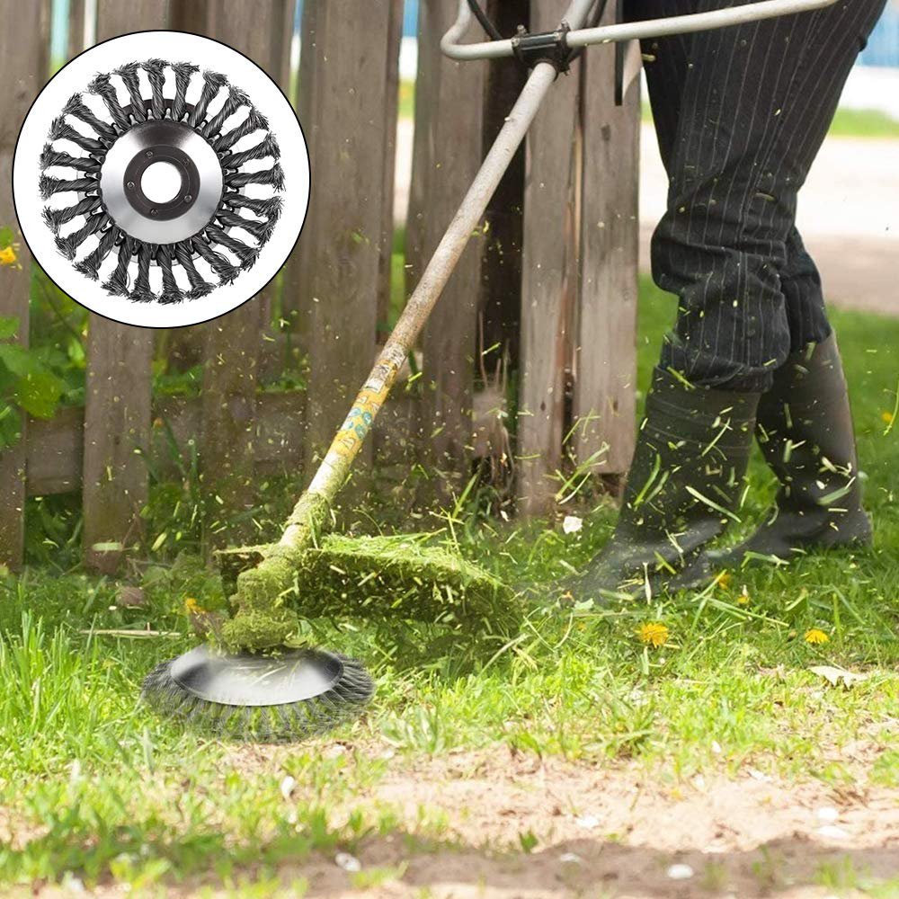 Niki | Steel Wire Brush Trimmer Attachment for Weed Removal