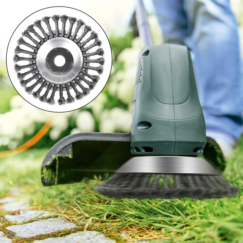 Niki | Steel Wire Brush Trimmer Attachment for Weed Removal