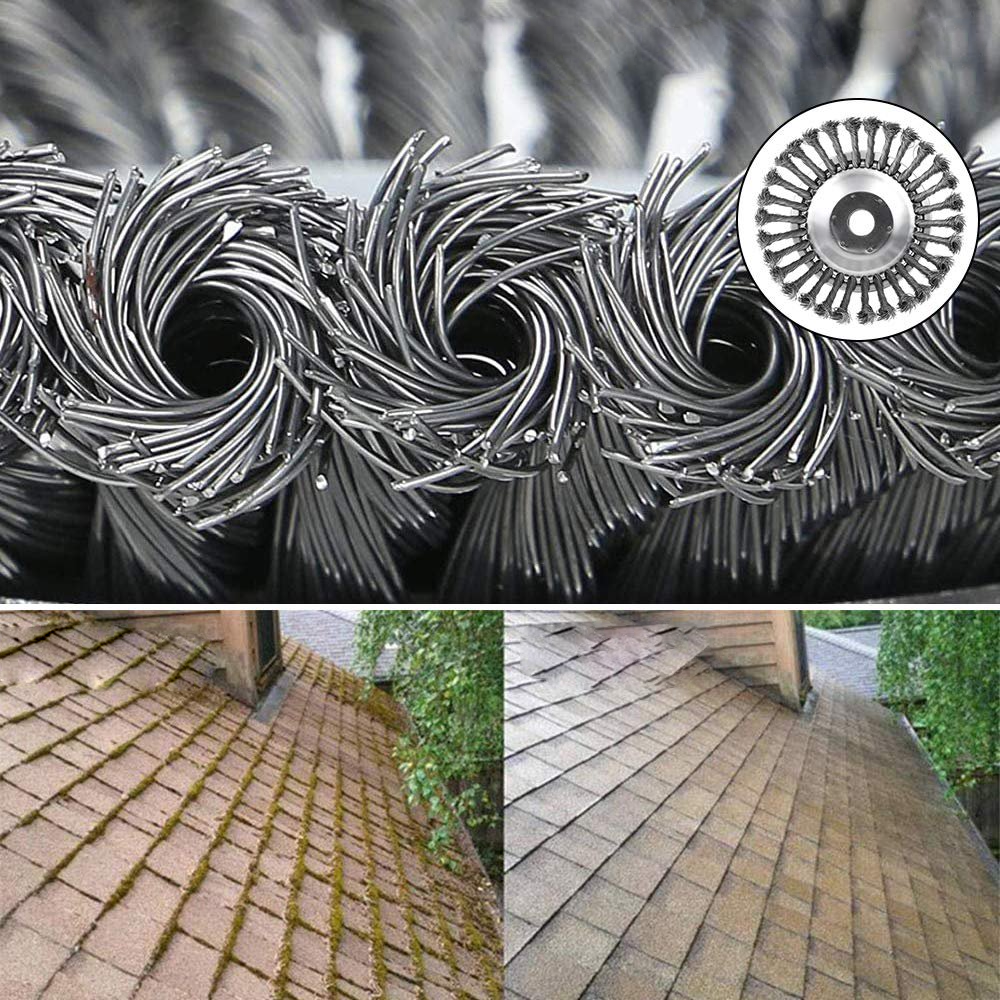 Niki | Steel Wire Brush Trimmer Attachment for Weed Removal